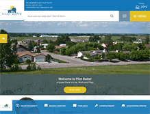 Tablet Screenshot of pilotbutte.ca
